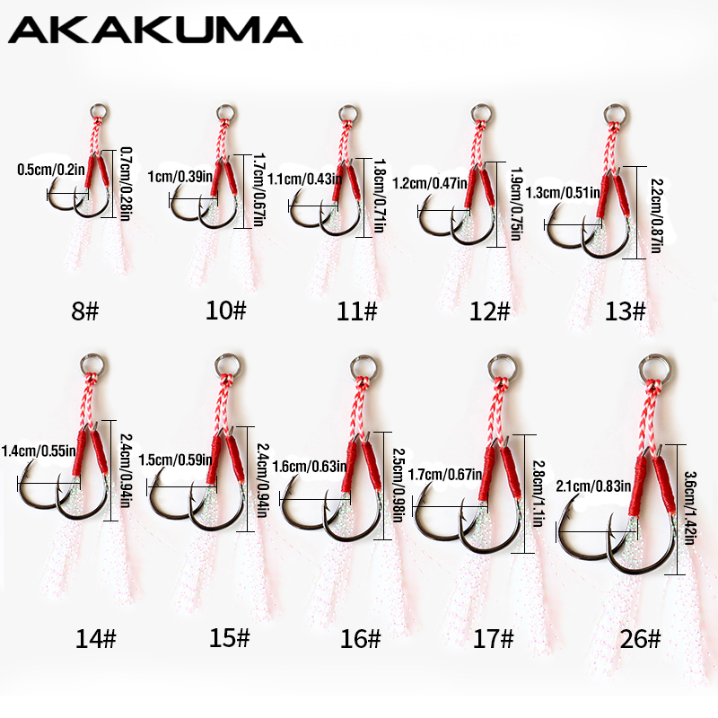 10 buah kait pancing satu kait - Fishing Hook Size ulasan dan harga