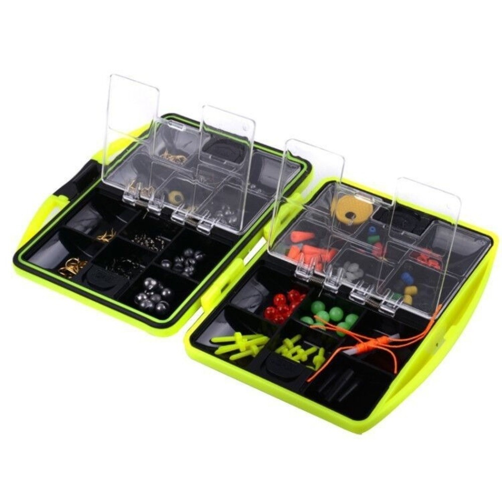 184pcs Perlengkapan Memancing  - Fishing Hook Box ulasan dan harga