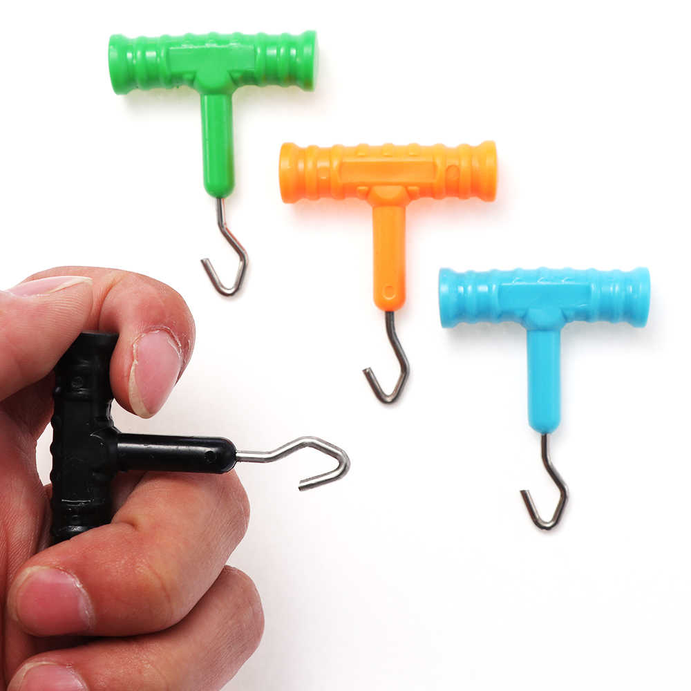 3 Buah Pegangan ABS + Baja Tah - Fishing Hook Sharpener ulasan dan harga