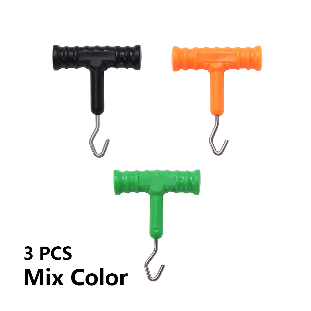 3 Buah Pegangan ABS + Baja Tah - Fishing Hook Sharpener ulasan dan harga