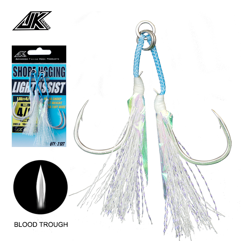 JK LAI-L Pantai JIGGING Cahaya - Fishing Hook Assortment ulasan dan harga