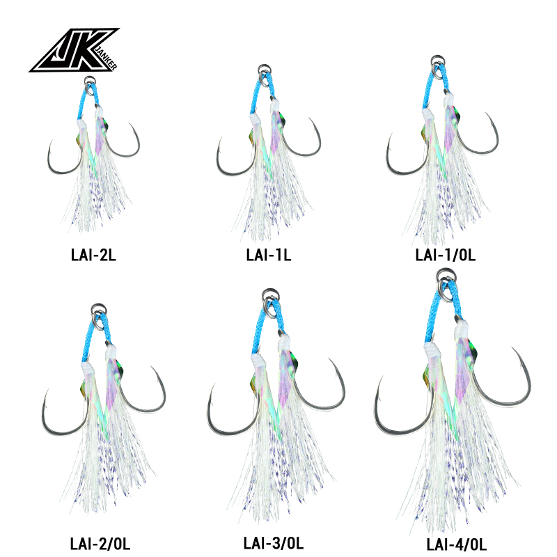 JK LAI-L Pantai JIGGING Cahaya - Fishing Hook Assortment ulasan dan harga