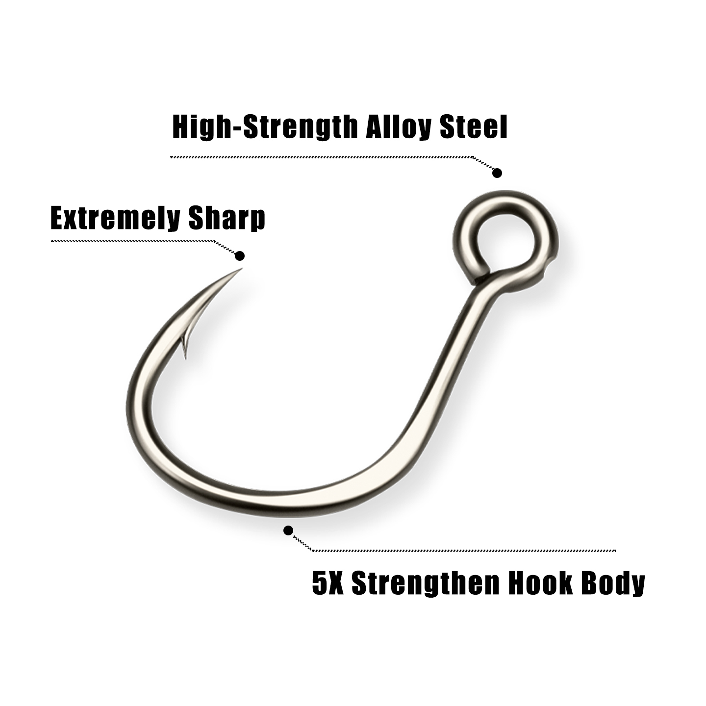 OUTKIT Baru 10pcs Umpan Pancin - Fishing Hook Assortment ulasan dan harga