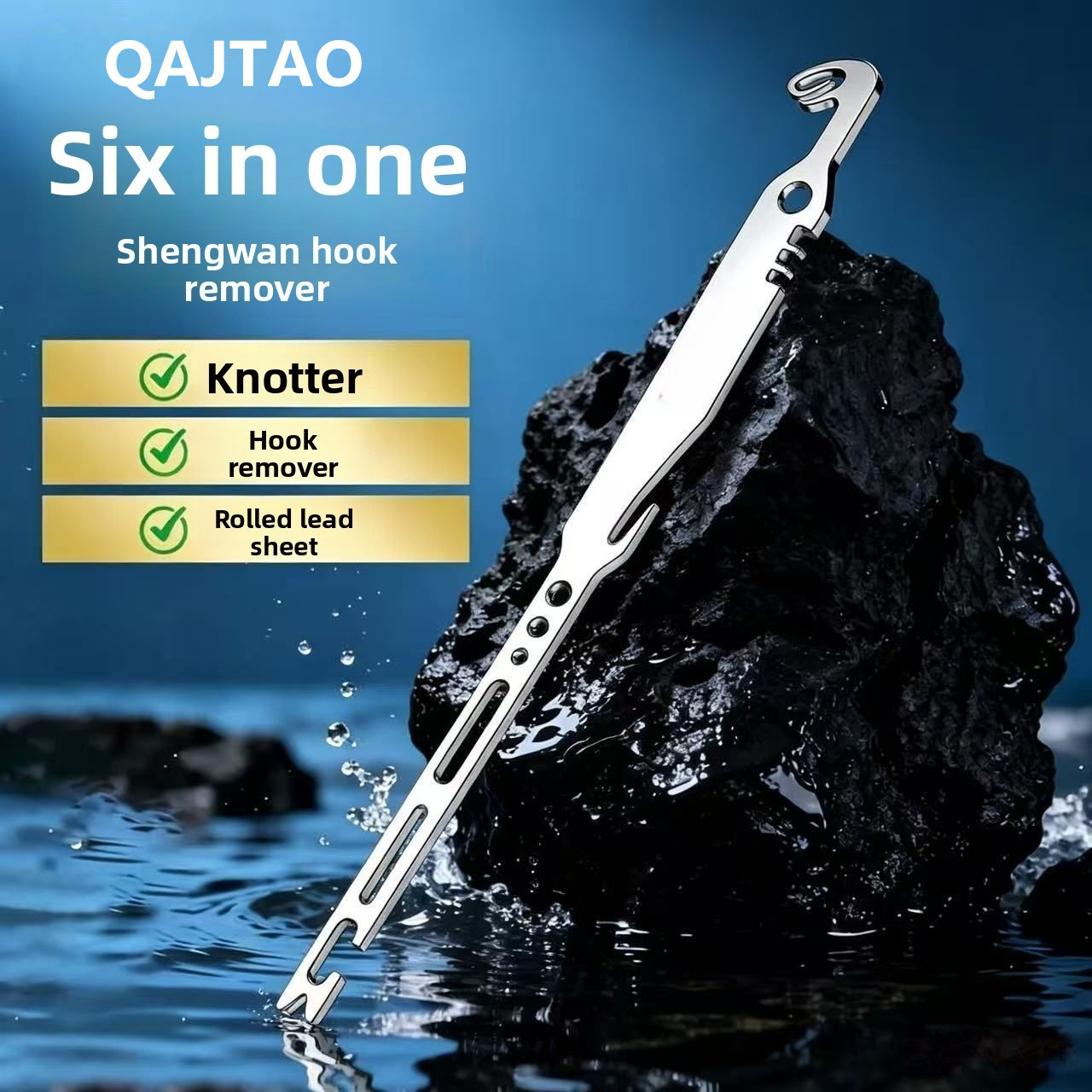 QAJTAO 4 Buah Alat Pembuka Kai - Fishing Hook Remover ulasan dan harga